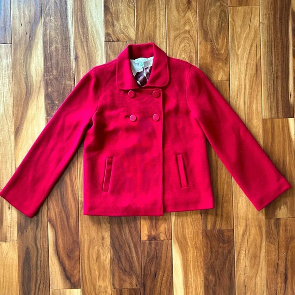 Talbots Merino Wool Dressy Button-up Lined Jacket size Medium - Picture 1 of 6